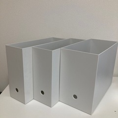 無印良品　ファイルボックス3つセットの画像