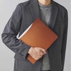 エレコム パソコンケース PCケース MacBook Air, Pro 13インチ 専用 【 2020年11月発売 M1チップモデル対応 】 ケース スリーブ レザー キャメル BM-IBSVM1913CAの画像