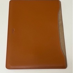 エレコム パソコンケース PCケース MacBook Air, Pro 13インチ 専用 【 2020年11月発売 M1チップモデル対応 】 ケース スリーブ レザー キャメル BM-IBSVM1913CAの画像