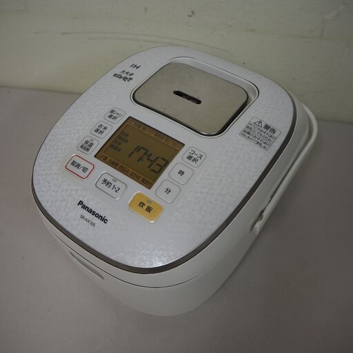 2016年製 パナソニック Panasonic IH炊飯器 5.5合炊き 配達設置対応/1カ月保証 スノーホワイト SR-HX105