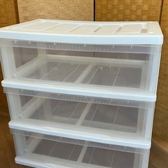 【引取】3段衣装ケース