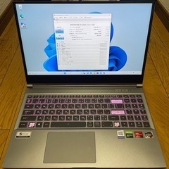 訳あり ゲーミングノートパソコン galleria gr1650...