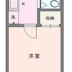 （初期費用60,000円😳！）【１K】✨敷金礼金０円、仲介手数料...