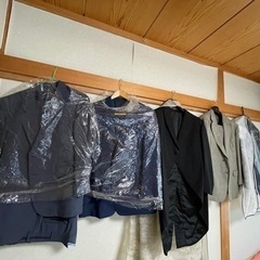 【お譲り決定】スーツ、コートの画像