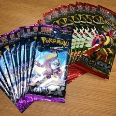 ポケモンカード バイオレット×10 スカーレット×10