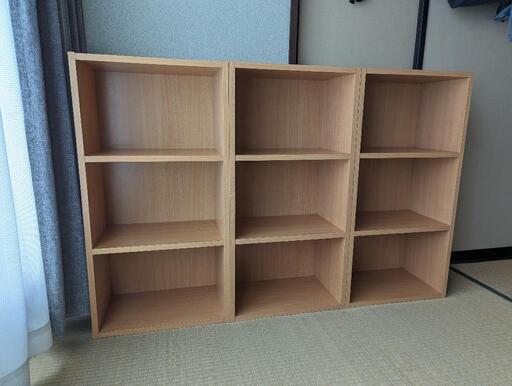 中古カラーボックス