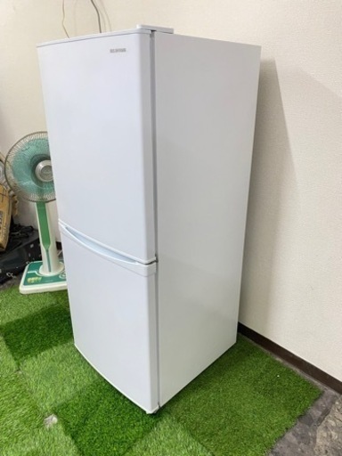 北九州市内配送無料　保証付き　2021年製アイリスオーヤマ IRIS OHYAMA IRSD-14A-W [冷蔵庫 142L ホワイト
