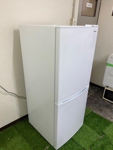 北九州市内配送無料　保証付き　2021年製アイリスオーヤマ IRIS OHYAMA IRSD-14A-W [冷蔵庫 142L ホワイト