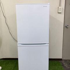 北九州市内配送無料　保証付き　2021年製アイリスオーヤマ IRIS OHYAMA IRSD-14A-W [冷蔵庫 142L ホワイト]