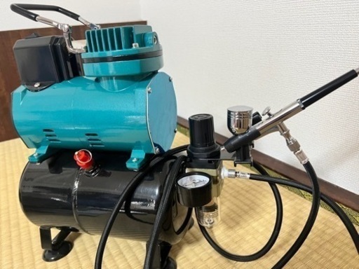 エアブラシコンプレッサーその他セット（最終値下げ）