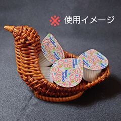 籐の小物入れ🐦小さな小鳥の形✨ほぼ未使用品