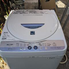 SHARP　洗濯機の画像