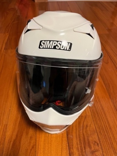 値下げしました。ヘルメットSIMPSONフルフェイス