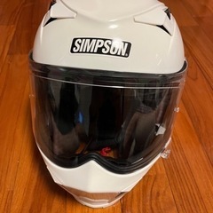 値下げしました。ヘルメットSIMPSONフルフェイス