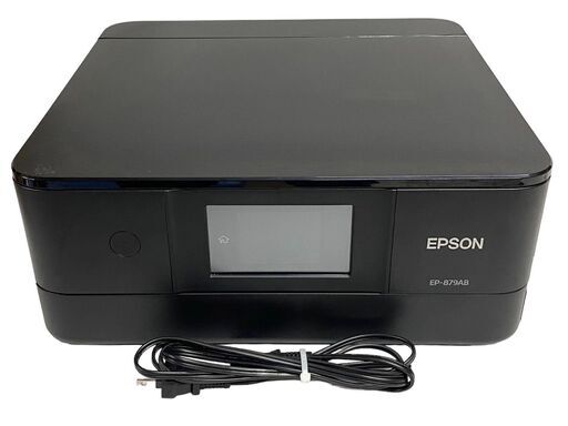 エプソン プリンター インクジェット複合機 カラリオ EP-879AB ブラック 美品