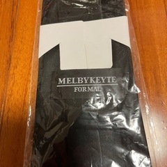 ネクタイ(黒)新品の画像