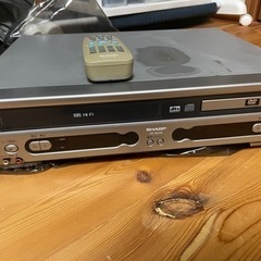 SHARP ビデオ&DVD.CDプレーヤー