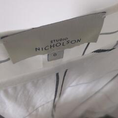 STUDIO NICHOLSON チェック柄ワンピースの画像
