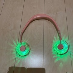 7月15日までで掲載終了！ネッククーラー扇風機の画像