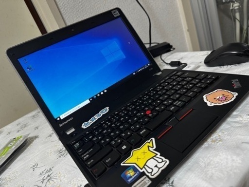 中古ノートパソコンWindows10 Pro  レノボ/E130/4GB/爆速SSD128GB搭載/Bランク