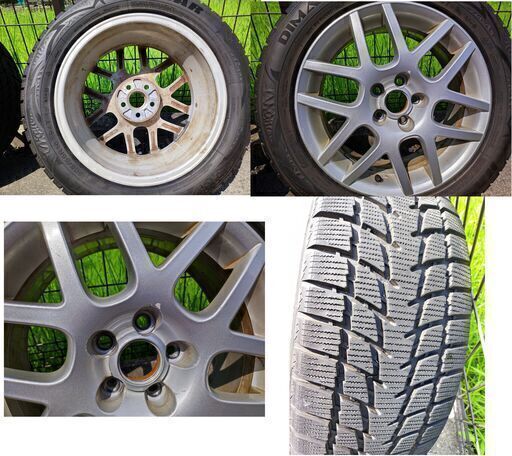 スタッドレスタイヤ 205/55R16　タイヤ＋ホイール４本セット