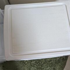 スケルトン3段衣類ケース お譲りします！の画像