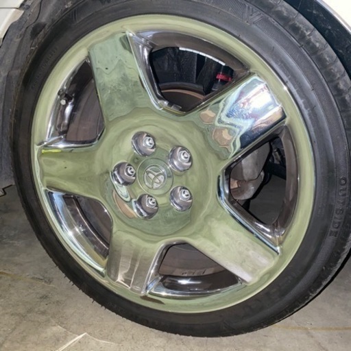 30セルシオ 純正ホイール メッキ 18インチ 希少