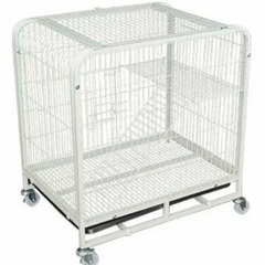 ペット ケージ キャット 猫 2段 スリム コンパクト 組み立て...