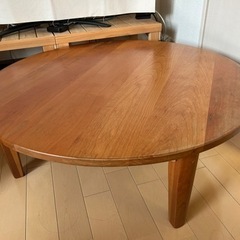 ちゃぶ台　直径100cm   折りたたみ