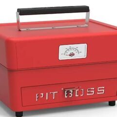 札幌】ピットボス PIT BOSS バーベキューグリル - レッド
