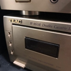 TEAC カセットデッキとMDデッキの画像