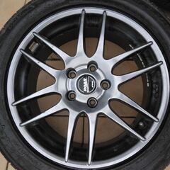 work ROAR 17インチ　ホイール　4本セット　タイヤはオマケ程度　中古の画像