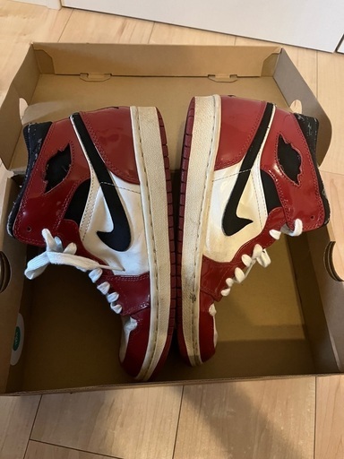 AJ1 ミッド シカゴ パテントレザー