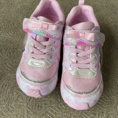 子供用シューズ　18.5 ムーンスター　ラブラッシュ？