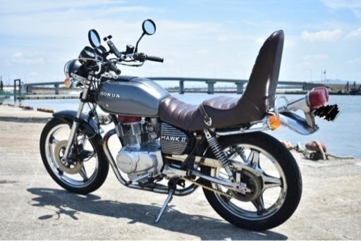 CB400T 6速キック付きバブホークマイキー交換や追い金は受付しており