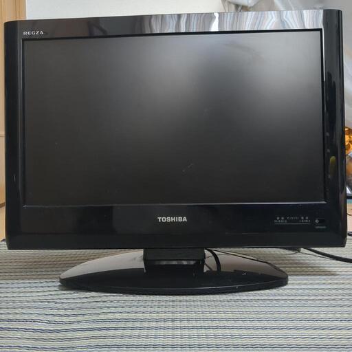 東芝レグザ　液晶テレビ　19インチ