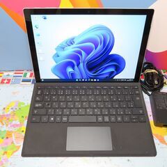 JC04273 マイクロソフト Surface Pro6 第8世代 マルチタッチ Win11良品 office
