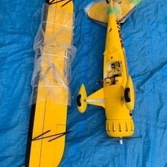 ダイナムWACO YMF - 5D、電動ラジコン複葉飛行機、完成品の画像
