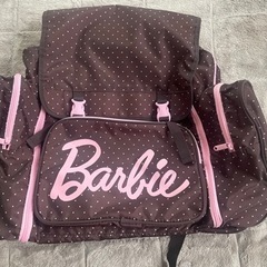 値下げ！Barbie  大型リュック　野外活動や修学旅行に