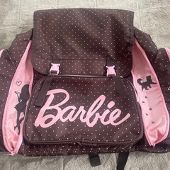値下げ！Barbie  大型リュック　野外活動や修学旅行にの画像
