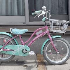 （値下げ・最終）（補助輪有）自転車　子供用　１６インチ（近隣での...