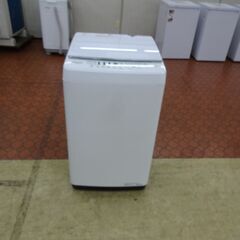 ID 048029　洗濯機5.5K　ハイセンス　２０１９年製　HW-G557-W