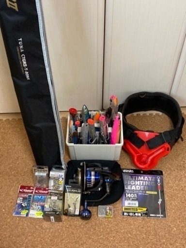 マグロ、ヒラマサ　　キャスティングフルセット‼︎