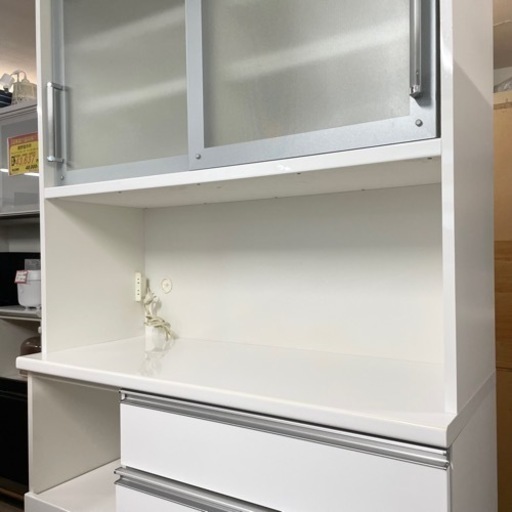 超美品‼️】定価24万♪ 高級 松田家具 117cm幅キッチンボード 食器