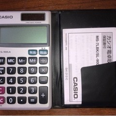 CASIO 電卓 SL-900LA