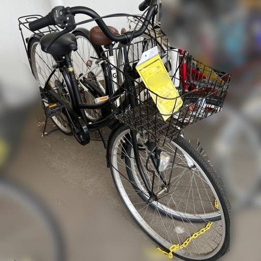 ★店頭にて試乗可★ J2559 イオン COCONUT 27インチ　ギア付変速自転車  シティサイクル自転車 クリーニング、簡易メンテ