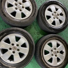 トヨタ純正ホイール15インチ195/65/15 ヨコハマブルーア...