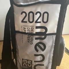 デリバリーバッグ　menu