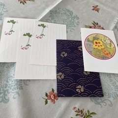 和風一筆書きセットあげます