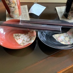 加賀友禅の晩酌セット　木箱入りの画像